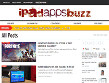 Tablet Screenshot of ipadappsbuzz.com